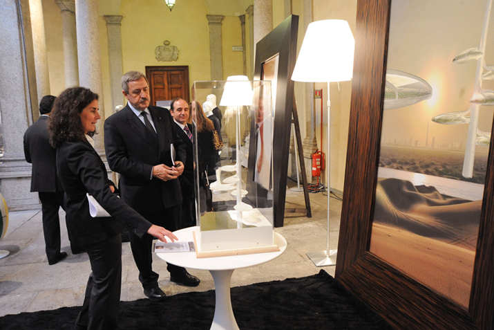 WT Ceo with President of City of Milan Guido Podesta'